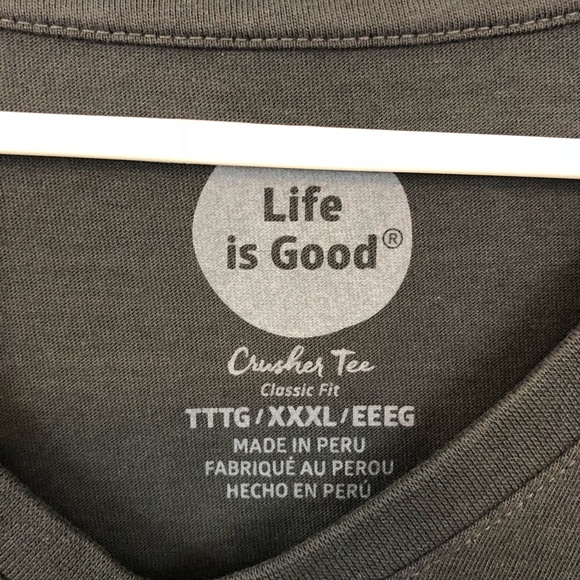 NWT LIFE IS GOOD Flower T-Shirt - Picture 4 of 7